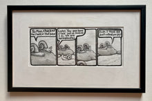 Load image into Gallery viewer, “Snail Guys” Framed Original PBF Comic Artwork