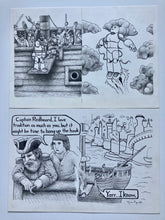 Load image into Gallery viewer, “Captain Redbeard” Original PBF Comic Artwork