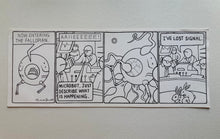 Load image into Gallery viewer, “Microbot” Original PBF Comic Artwork