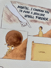 Load image into Gallery viewer, “Sisyphus Myth” Limited Edition Print