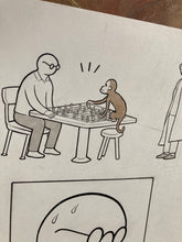 Load image into Gallery viewer, “Check Primate” Original Art