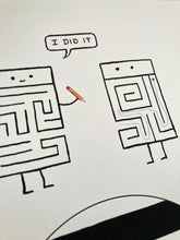 Load image into Gallery viewer, “Solved” Limited Edition Signed Print