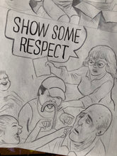Load image into Gallery viewer, “Grandpa’s Silly Mustache” Original Art
