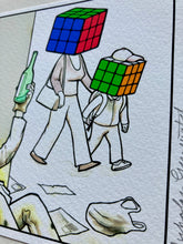 Load image into Gallery viewer, “Rubix Dude” Signed Print