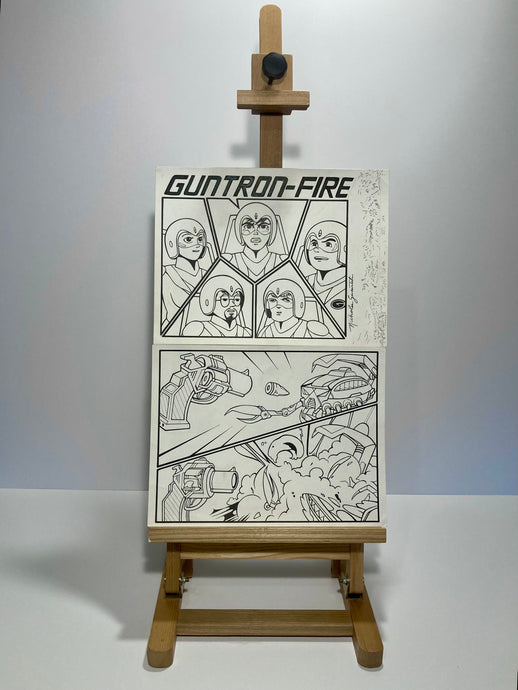 “Guntron” Original PBF Comic Artwork