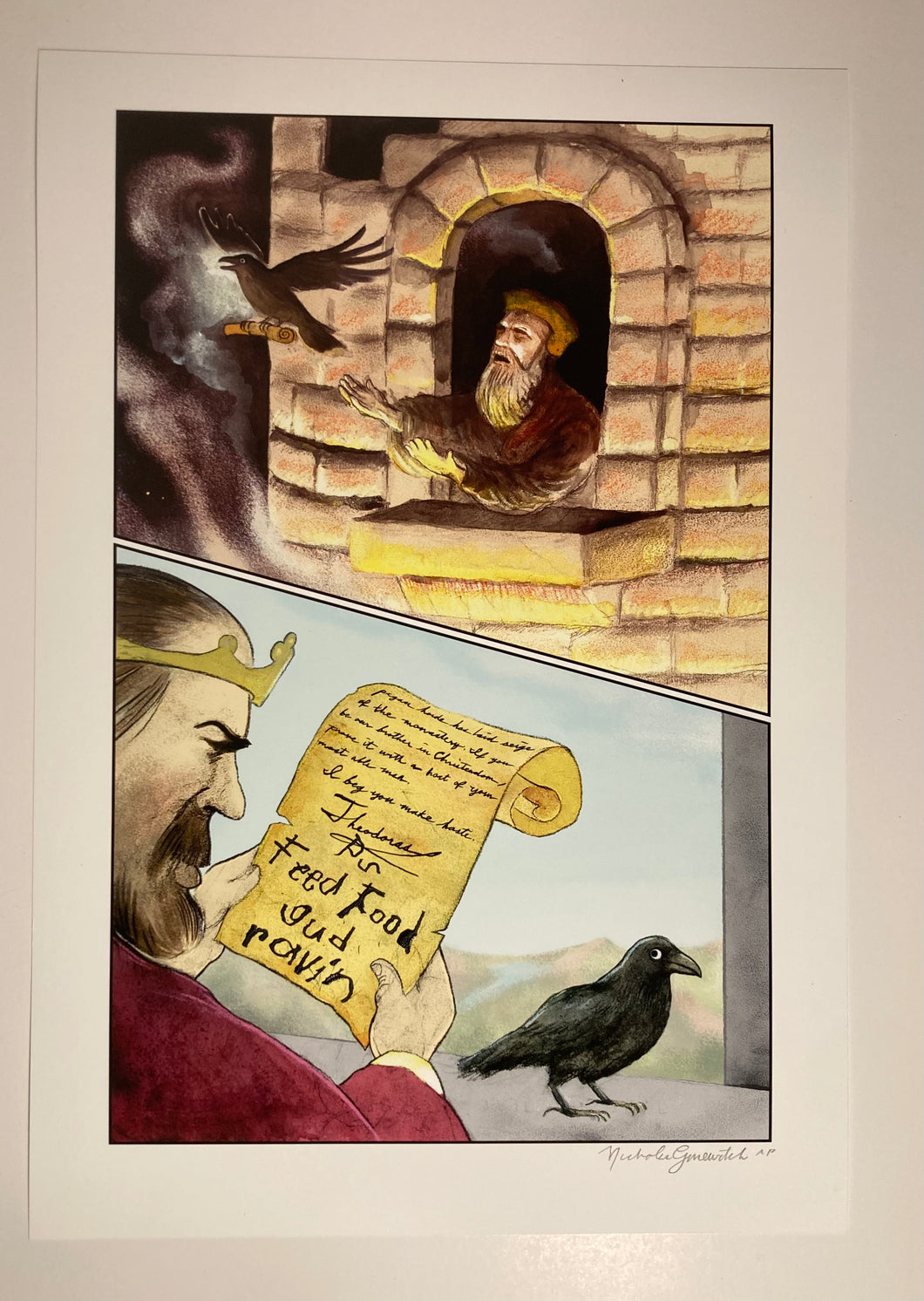 “The Message” Limited Edition Signed Print