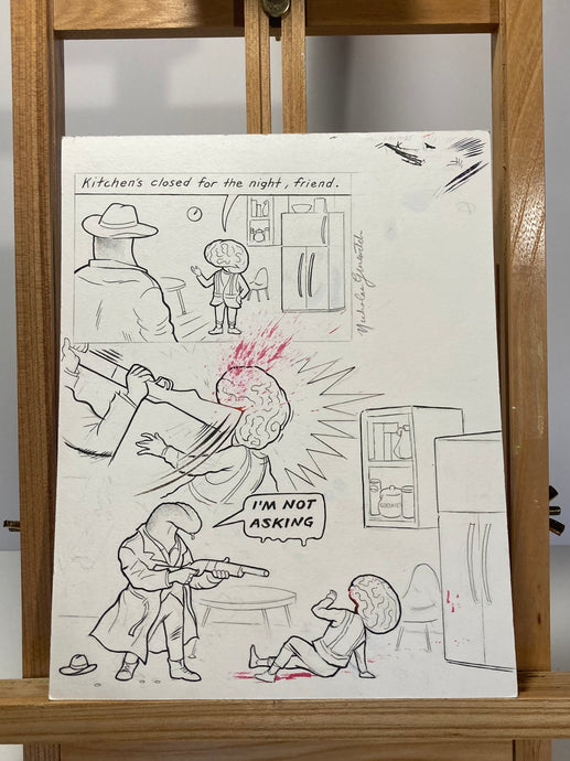 “The Craving” Original PBF Comic Artwork