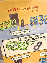 Load image into Gallery viewer, “Big Numbers” Original PBF Comic Artwork