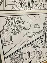 Load image into Gallery viewer, “Guntron” Original PBF Comic Artwork