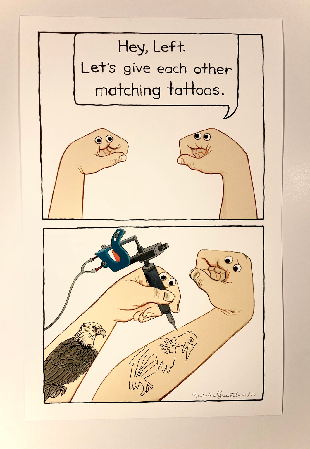 “Hand and Hand” Limited Edition Print