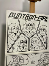 Load image into Gallery viewer, “Guntron” Original PBF Comic Artwork
