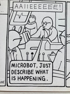 “Microbot” Original PBF Comic Artwork