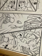 Load image into Gallery viewer, “Guntron” Original PBF Comic Artwork