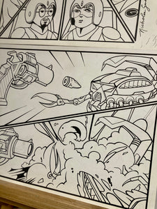“Guntron” Original PBF Comic Artwork