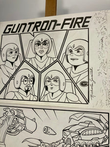 “Guntron” Original PBF Comic Artwork