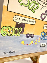 Load image into Gallery viewer, “Big Numbers” Original PBF Comic Artwork