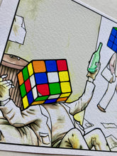 Load image into Gallery viewer, “Rubix Dude” Signed Print