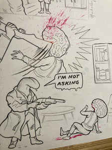 “The Craving” Original PBF Comic Artwork