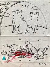 Load image into Gallery viewer, “Cats” Original PBF Artwork