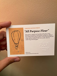 “All Purpose Flour” Limited Edition Signed Print